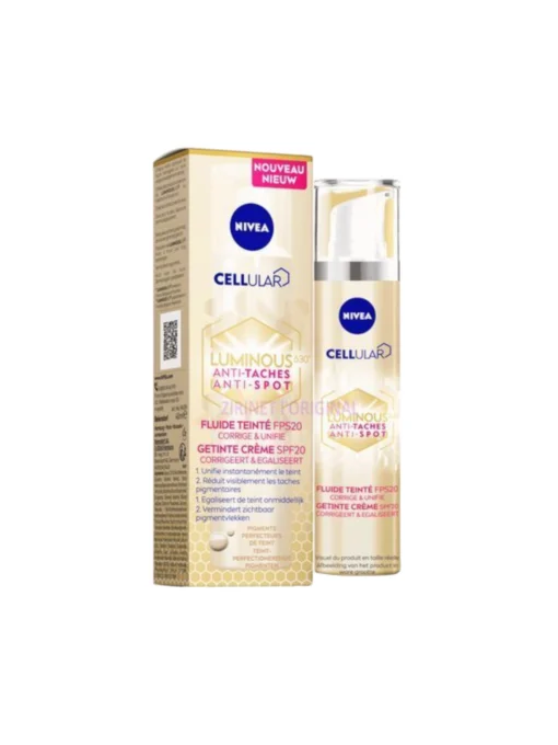 NIVEA Cellular Luminous 630 Fluide Teinté FPS20 - 40ml