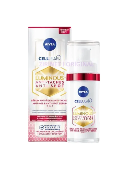 NIVEA Cellular Luminous 630 Sérum Double Action  30ml – Image 3