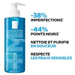 LA ROCHE POSAY-EFFACLAR GEL MOUSSANT PURIFIANT NETTOYANT PEAU GRASSE 400ML
