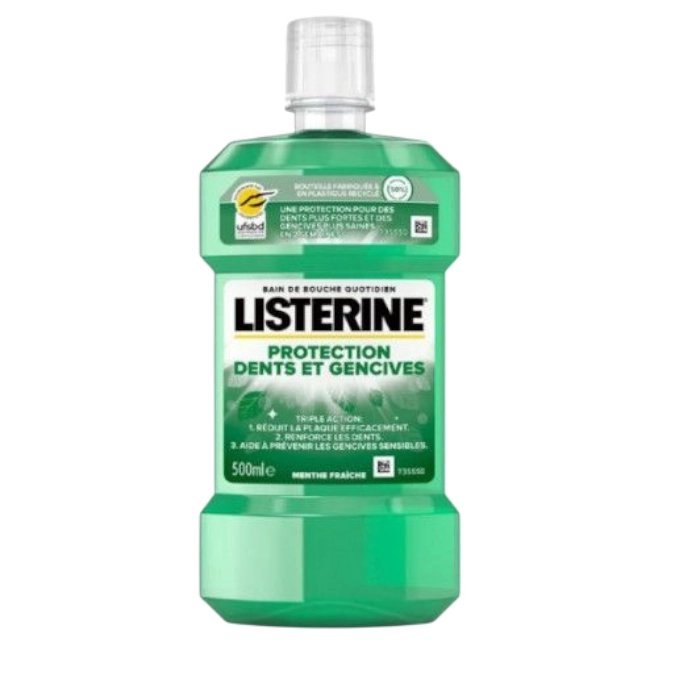 LISTERINE -PROTECTION Bain de Bouche 500ML – Image 2