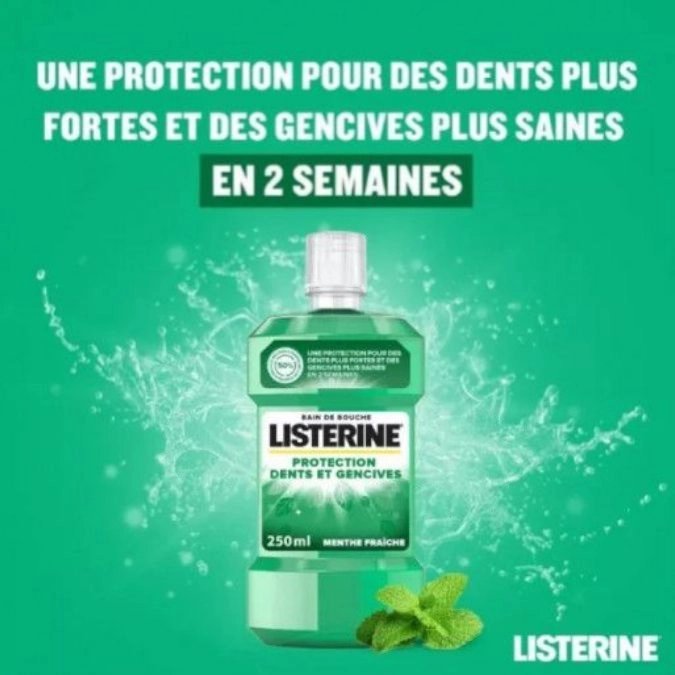 LISTERINE -PROTECTION Bain de Bouche 500ML