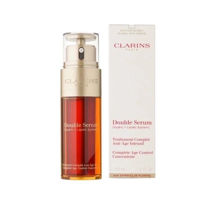 Clarins-Double Sérum Traitement Complet Anti-Age Intensif – 50ml – Image 2