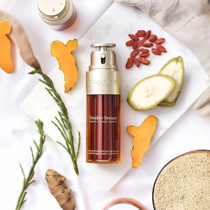 Clarins-Double Sérum Traitement Complet Anti-Age Intensif – 50ml – Image 3